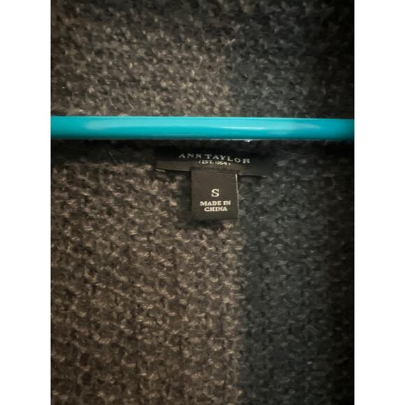 Ann Taylor Wool Alpaca Blend Knit Cardigan – Size Small – Gray - Picture 3 of 5